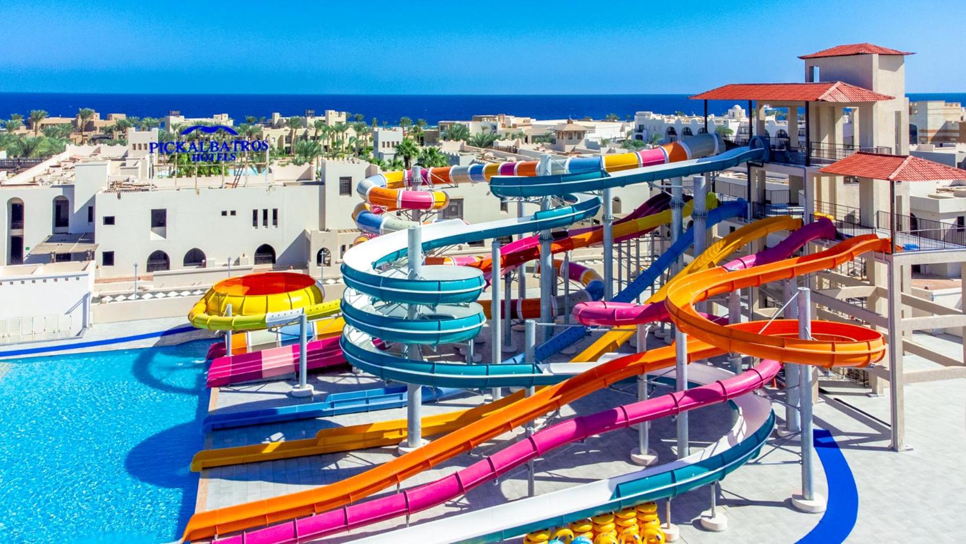 Pickalbatros Sands Port Ghalib Exterior foto Aqua Park