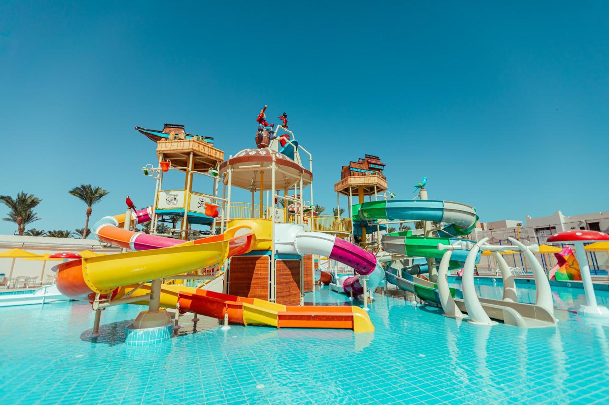 Pickalbatros Sands Port Ghalib Exterior foto Aqua Park