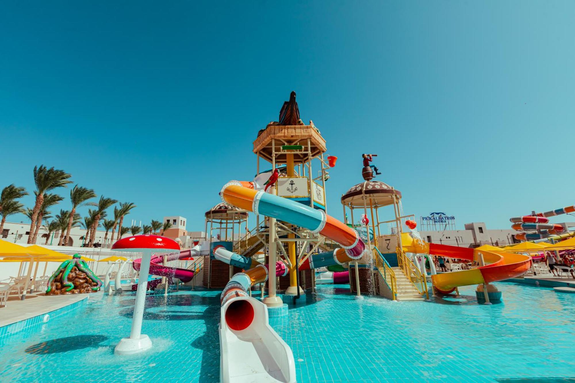 Pickalbatros Sands Port Ghalib Exterior foto Aqua Park