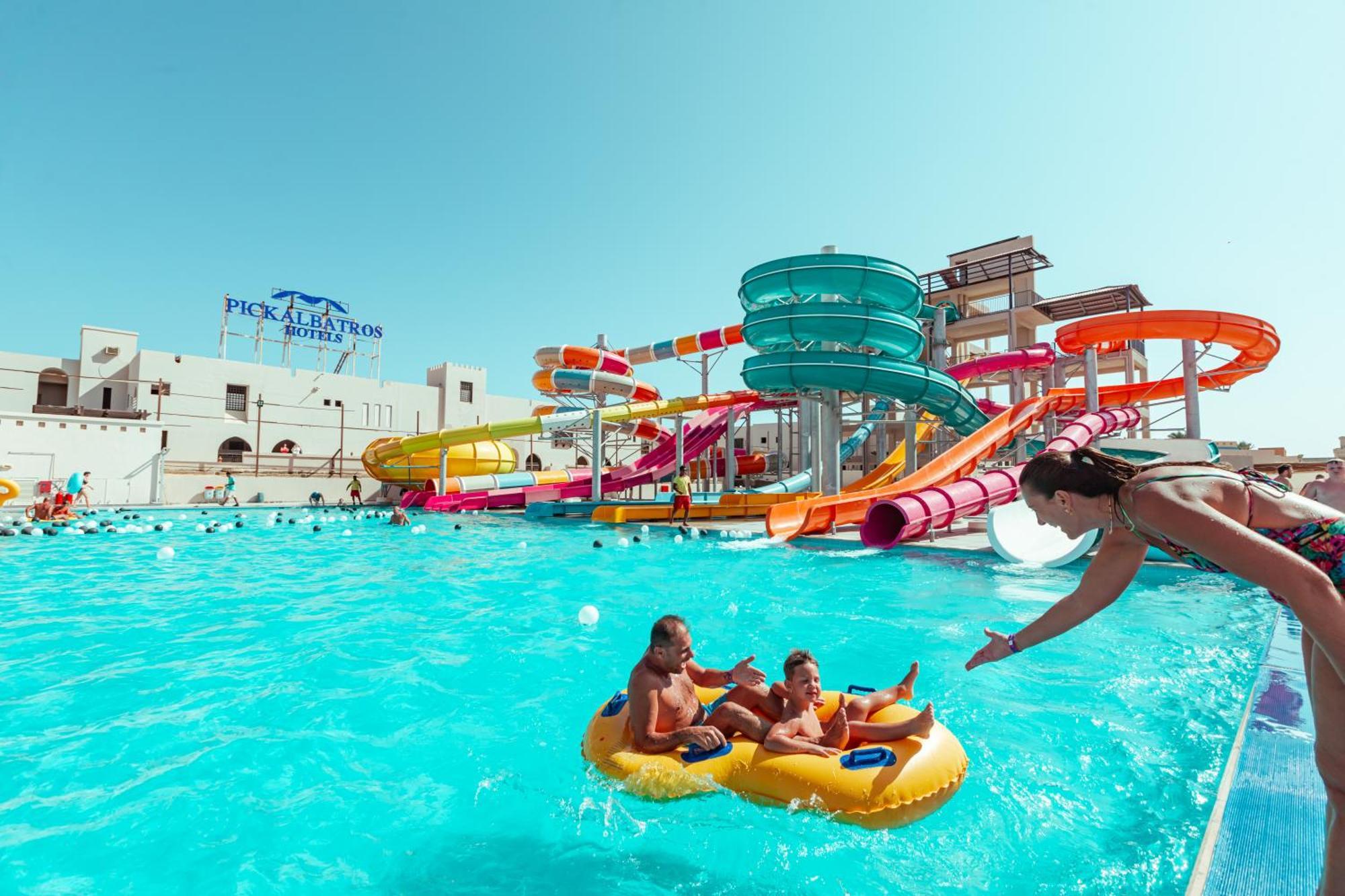 Pickalbatros Sands Port Ghalib Exterior foto Aqua Park