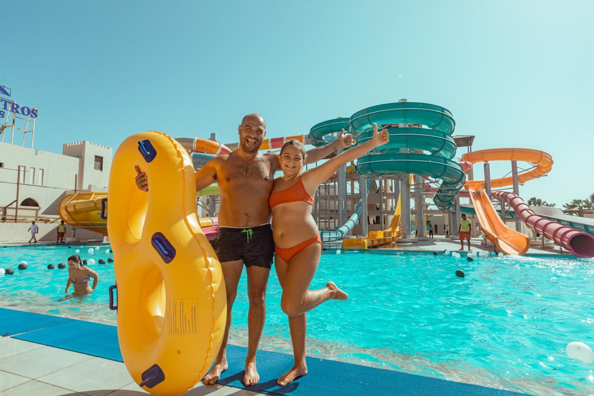 Pickalbatros Sands Port Ghalib Exterior foto Aqua Park