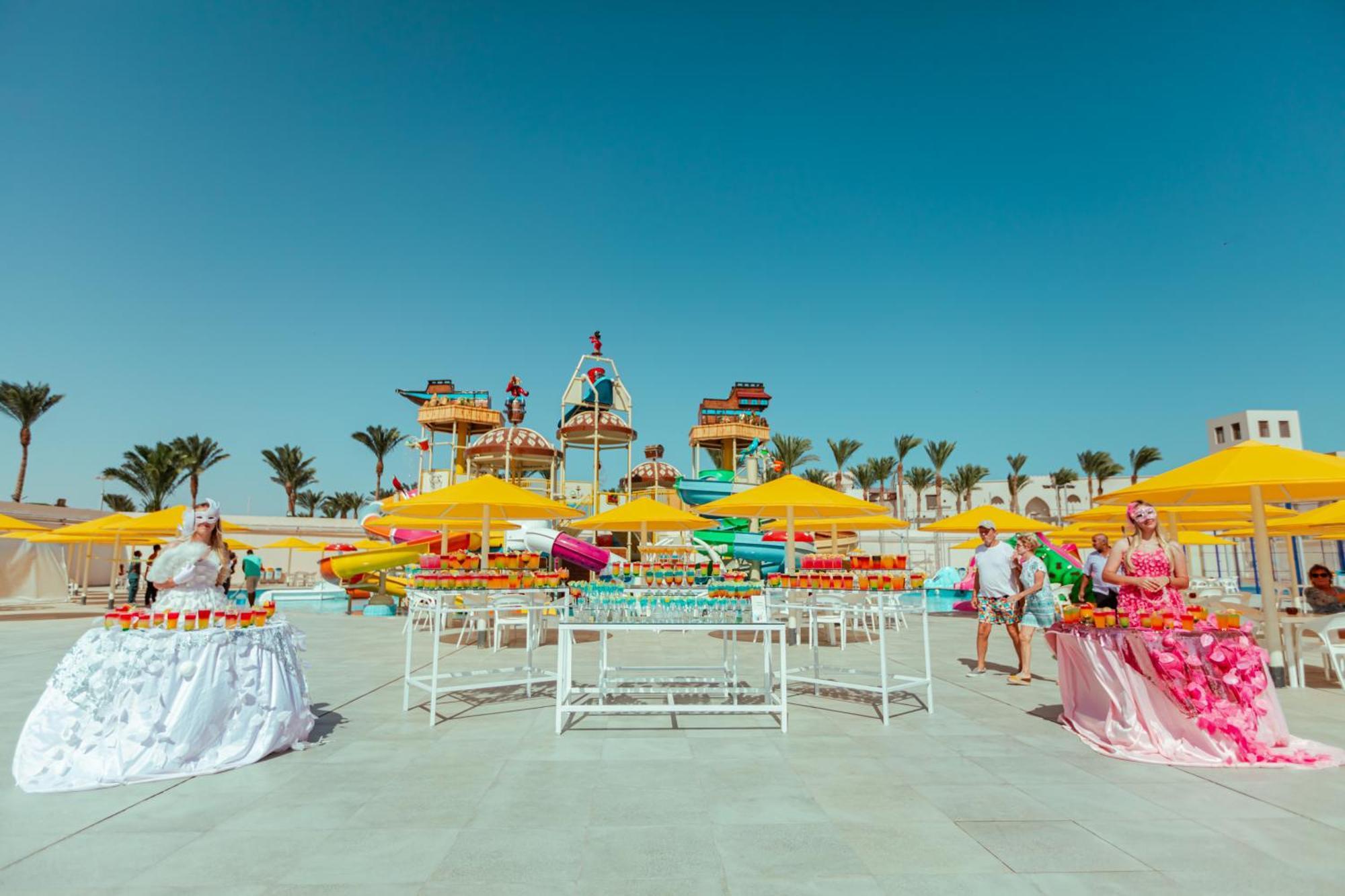 Pickalbatros Sands Port Ghalib Exterior foto Aqua Park